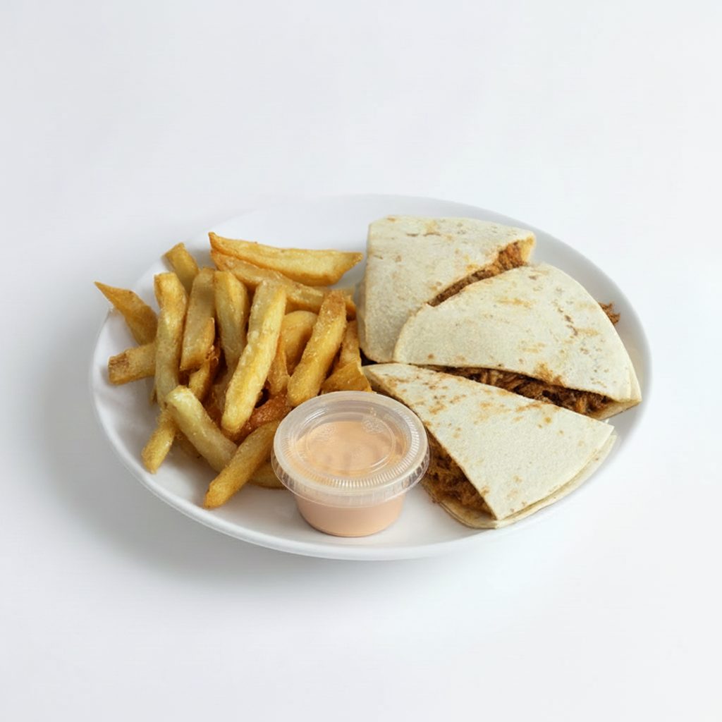 BBQ Chicken Quesadilla.