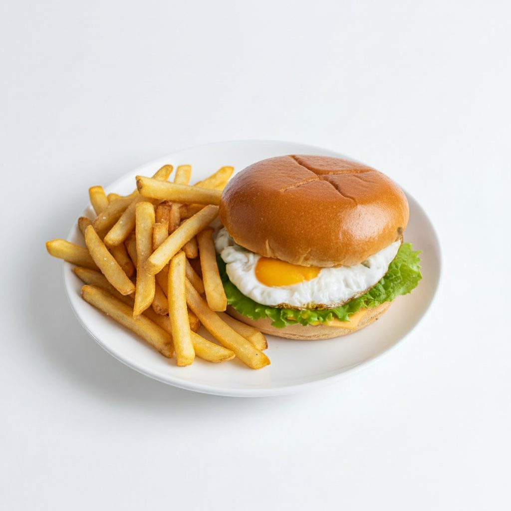 Fried Egg Burger.