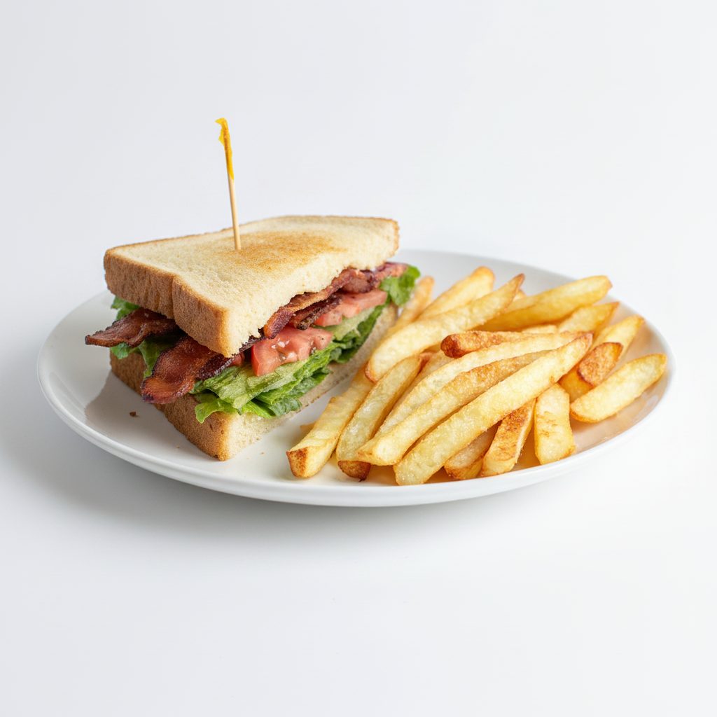 BLT Sandwich and side.