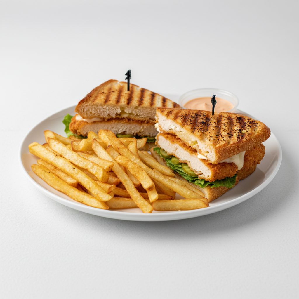 Southwest Poppy Chicken Sandwich.