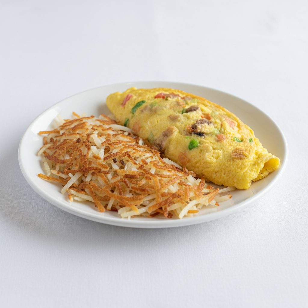 Veggie Omelet.